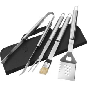Grillset aus Edelstahl mit individuellem Branding